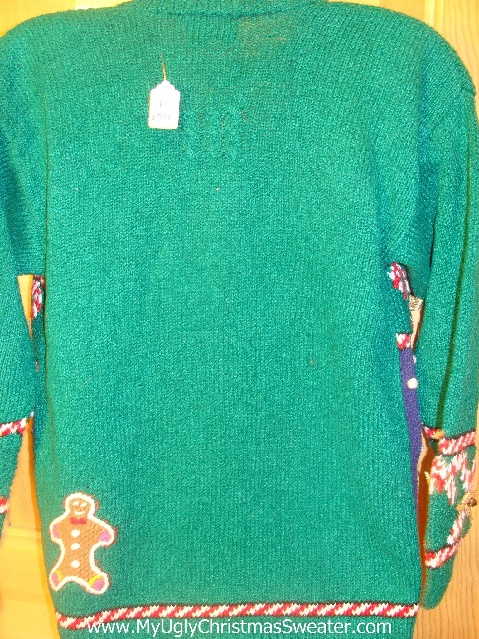 80s Gingerbread Houses Cheesy Christmas Jumper Sweater
