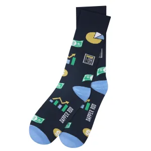Stylish Dapper Roo Accountant Socks