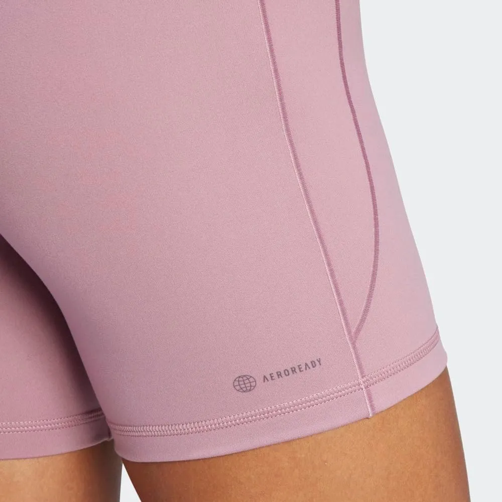 adidas Women's Yoga Studio Five-inch Short Tights