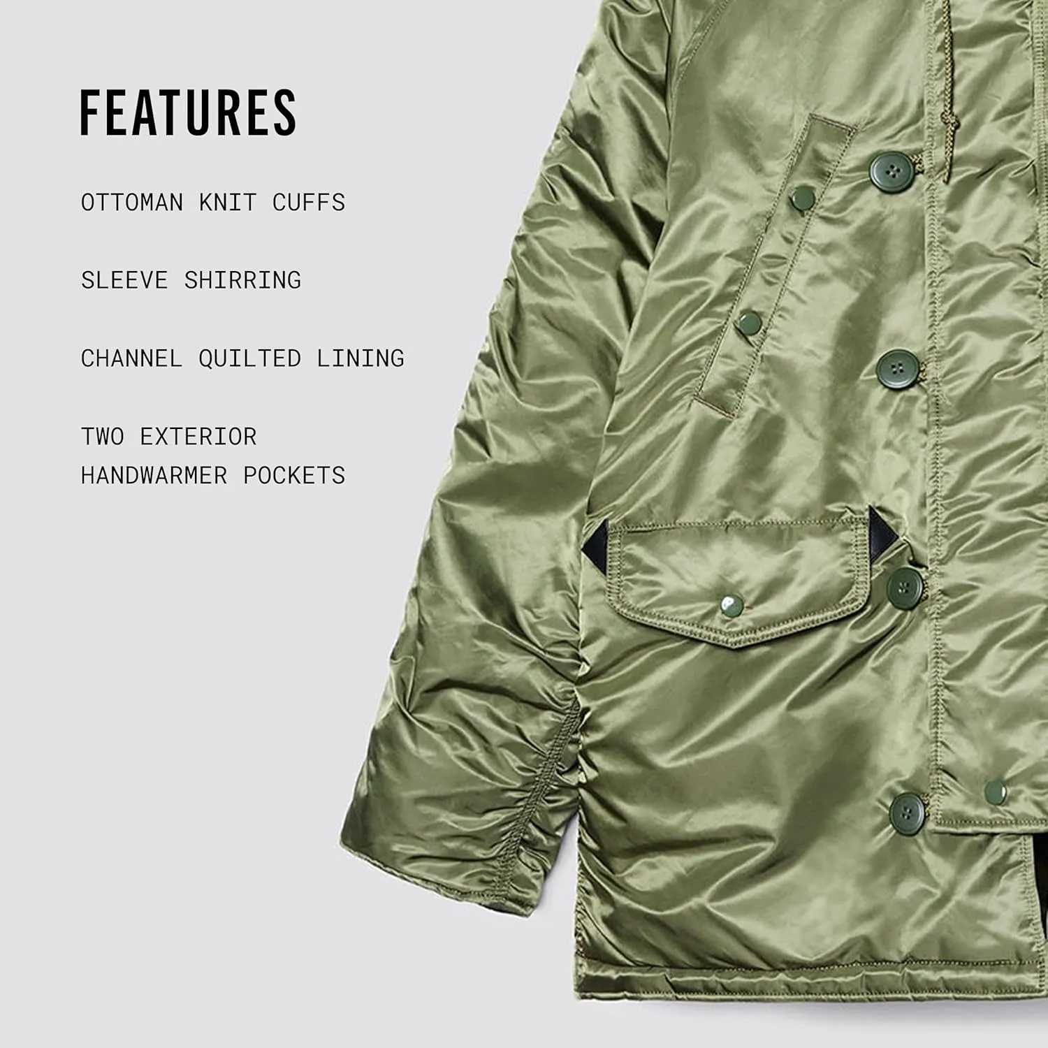 Alpha Industries Men's N-3B Parka