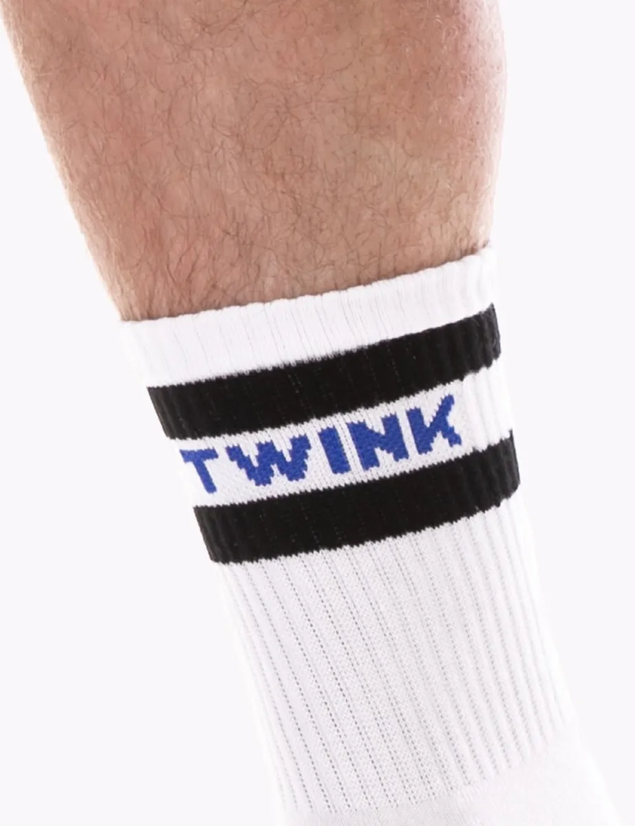 Barcode Berlin Fashion Half Socks Twink White Black