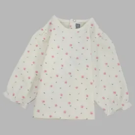 Cute Long-Sleeved Blouse