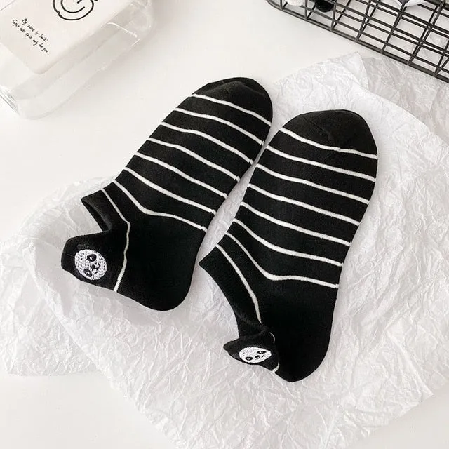 Cute Panda Funny Socks
