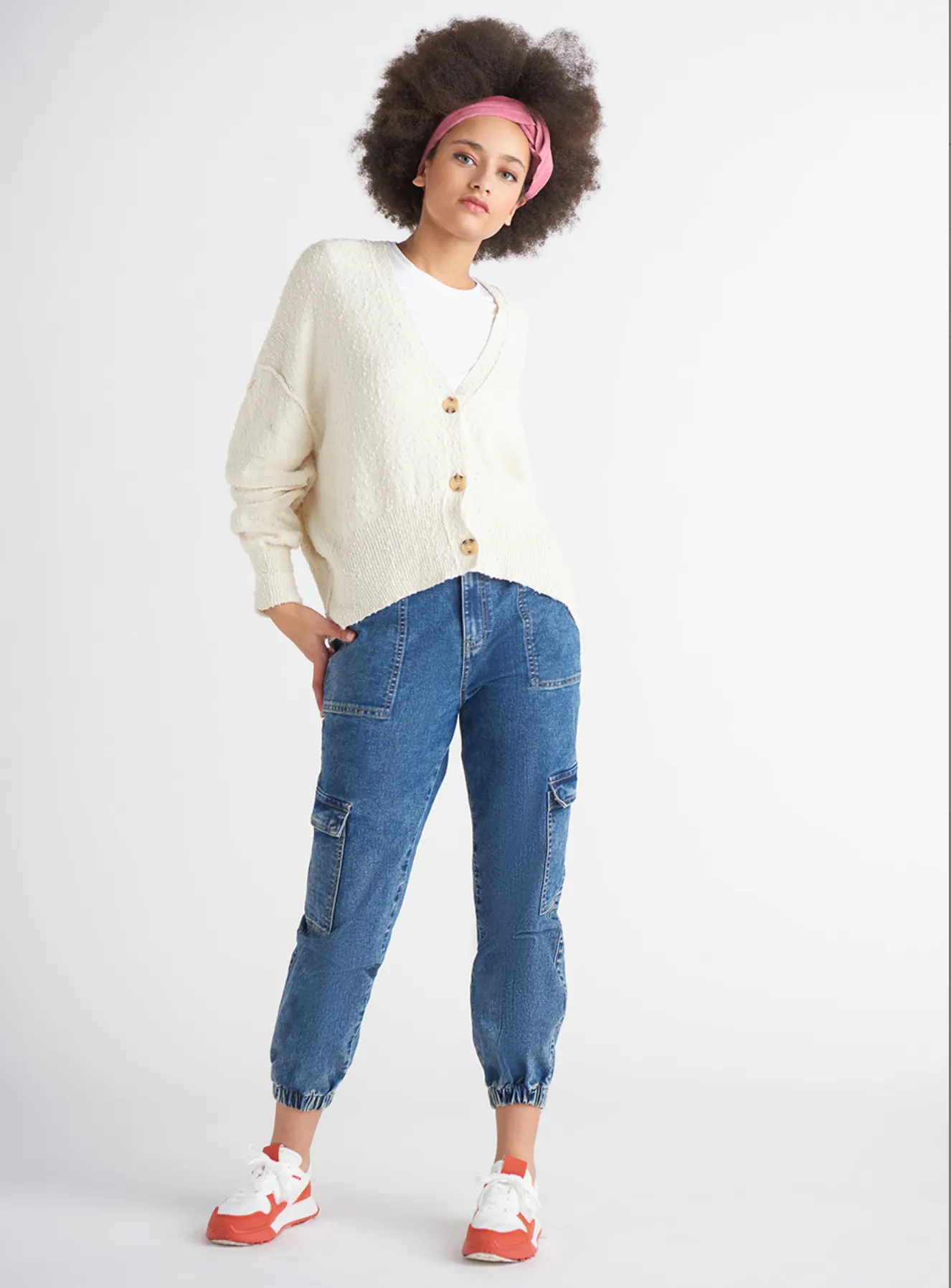 Dex Malia Button Front Cardigan