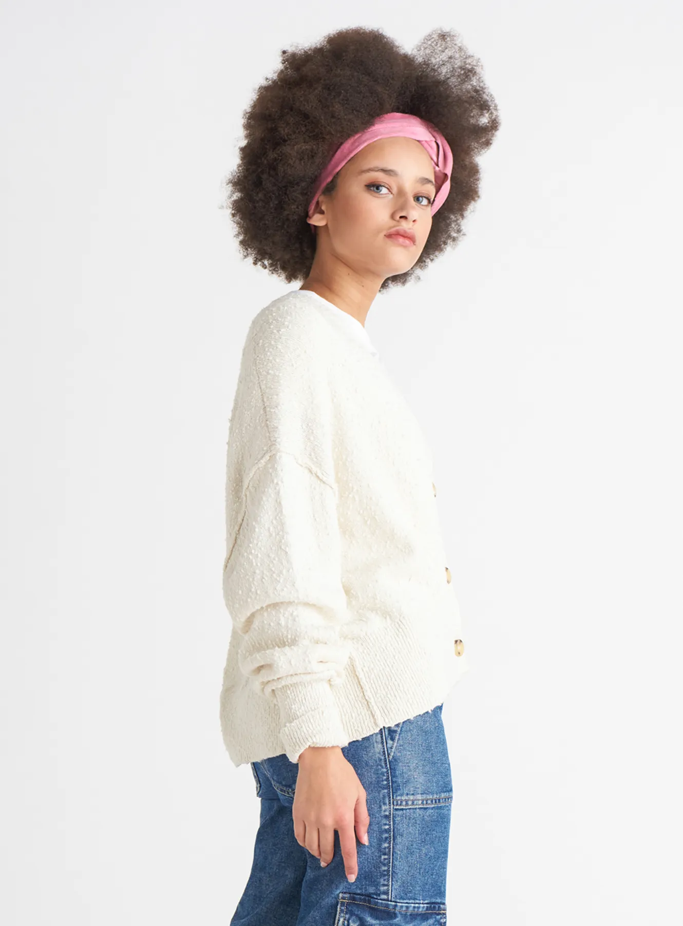 Dex Malia Button Front Cardigan