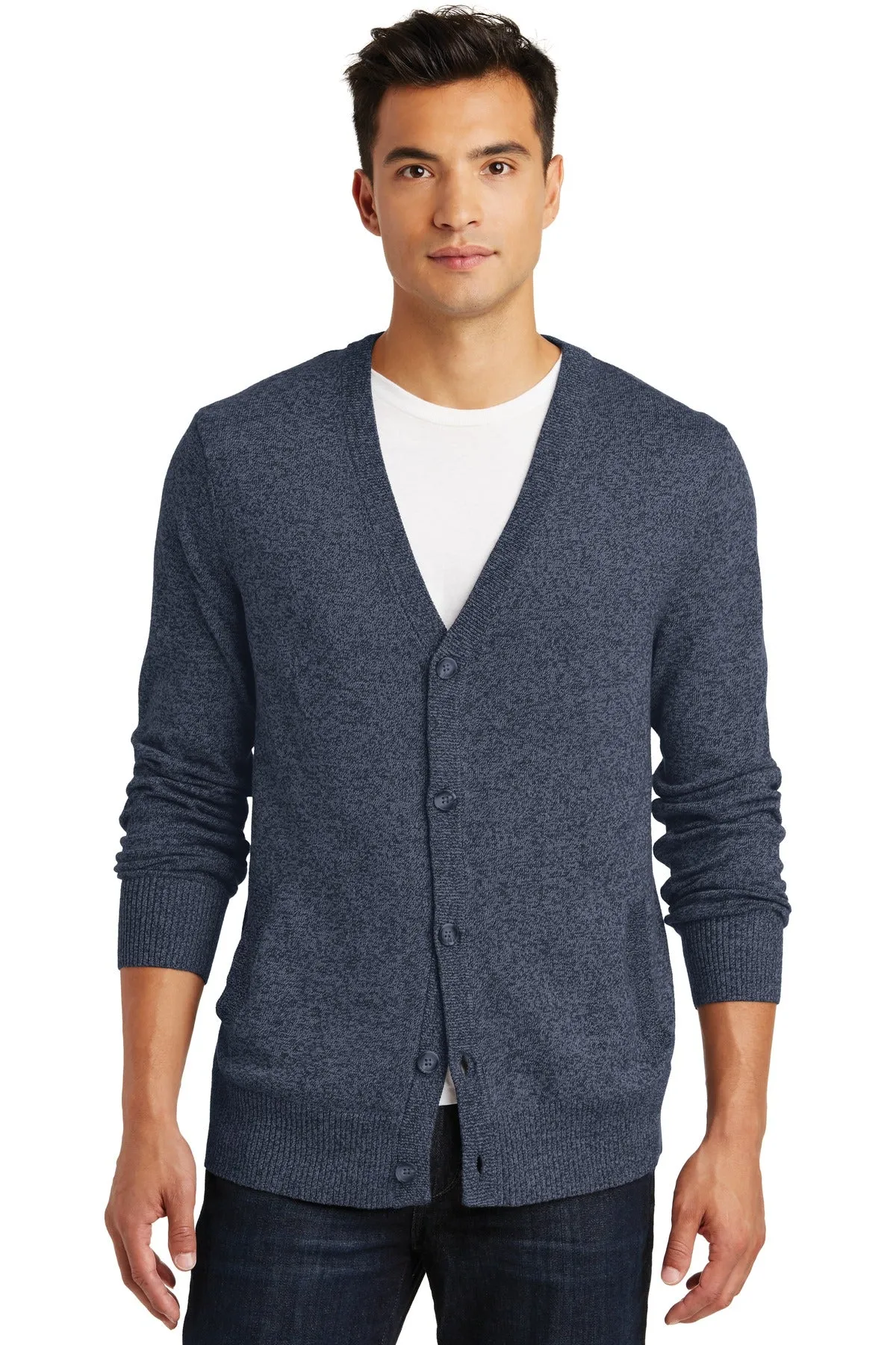 District Made Mens Cardigan Sweater