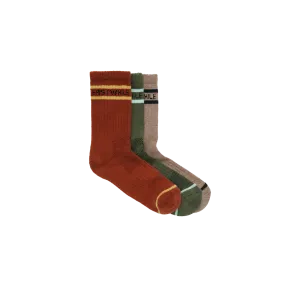 Erstwhile - Gift Box Socks Latte/Clay/Aqua | No color