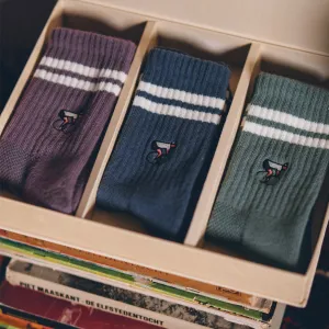 Erstwhile - Gift Box Socks Navy/Green/Purple | No color