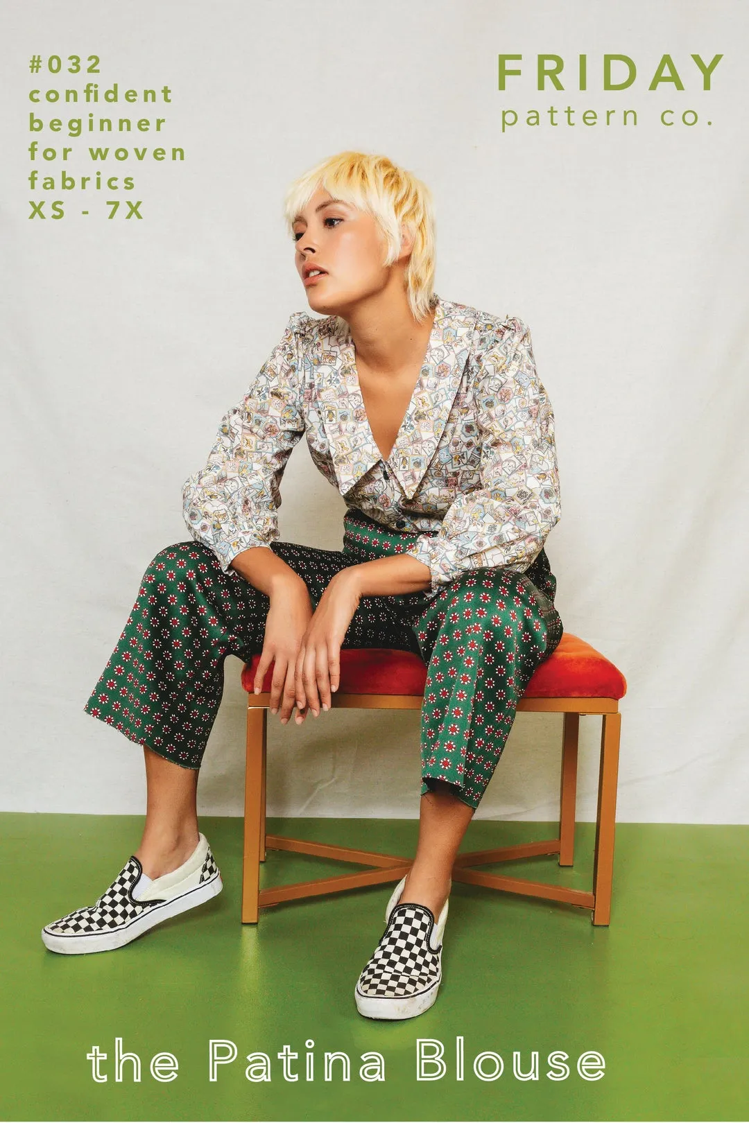 Friday Pattern Company - The Patina Blouse