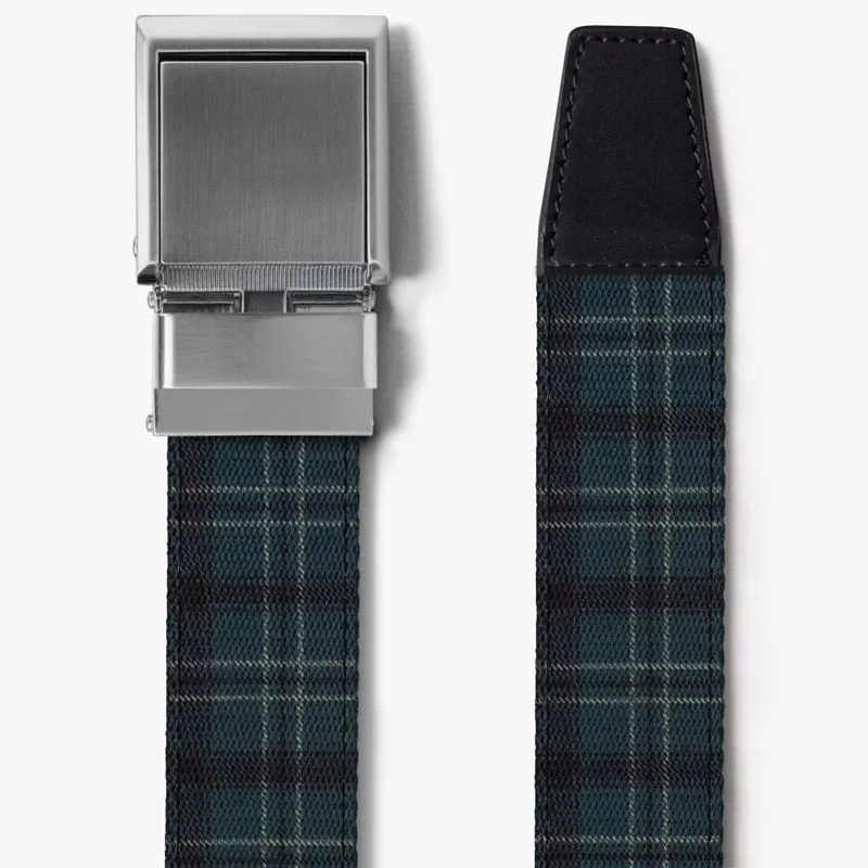 Highland Plaid Canvas Belt