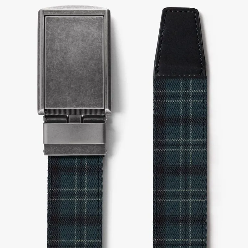 Highland Plaid Canvas Belt
