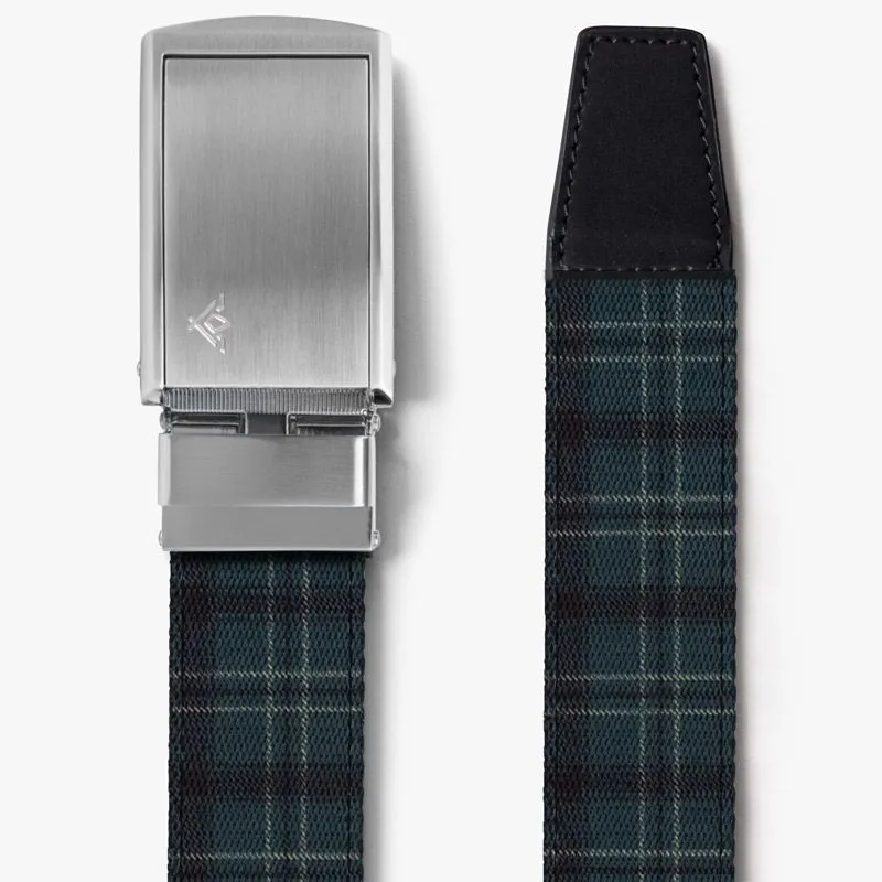 Highland Plaid Canvas Belt