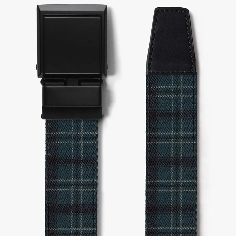 Highland Plaid Canvas Belt