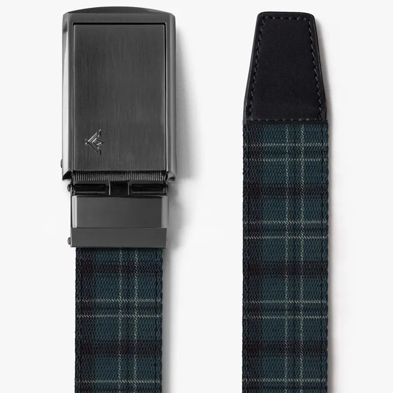 Highland Plaid Canvas Belt
