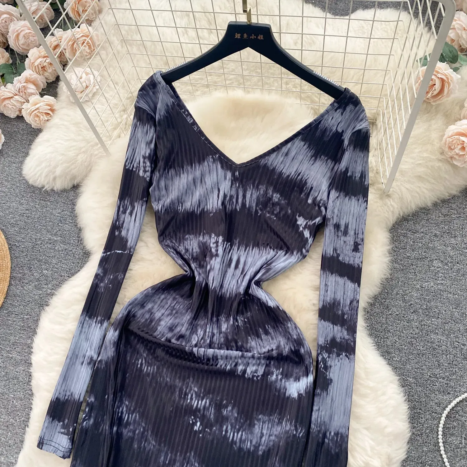Jennifer Twisted Sweater Dress