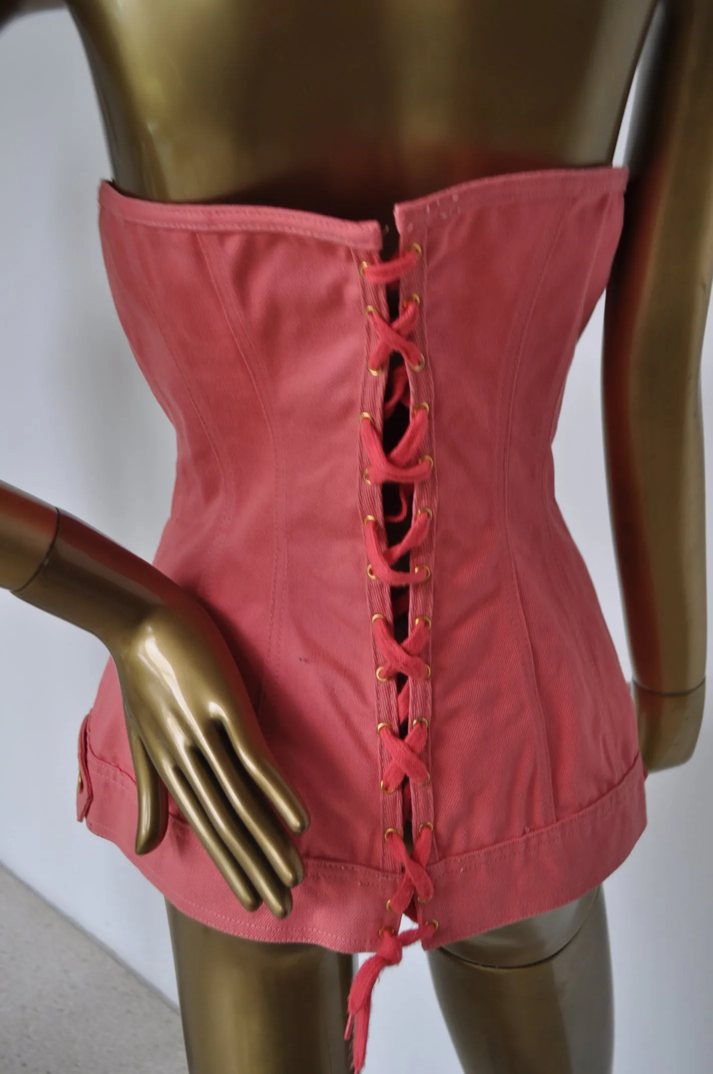 Junior Gaultier Corset top 80s