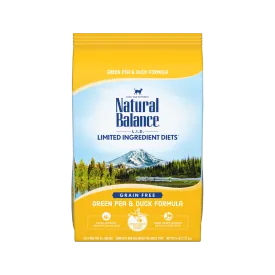 Limited Ingredient Diets Grain Free Adult Cat Dry Food - Duck & Green Pea