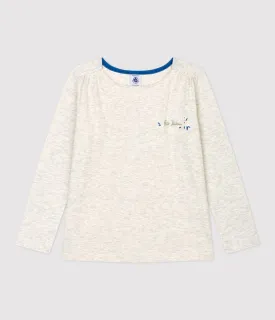 Long-Sleeved Cotton T-Shirt