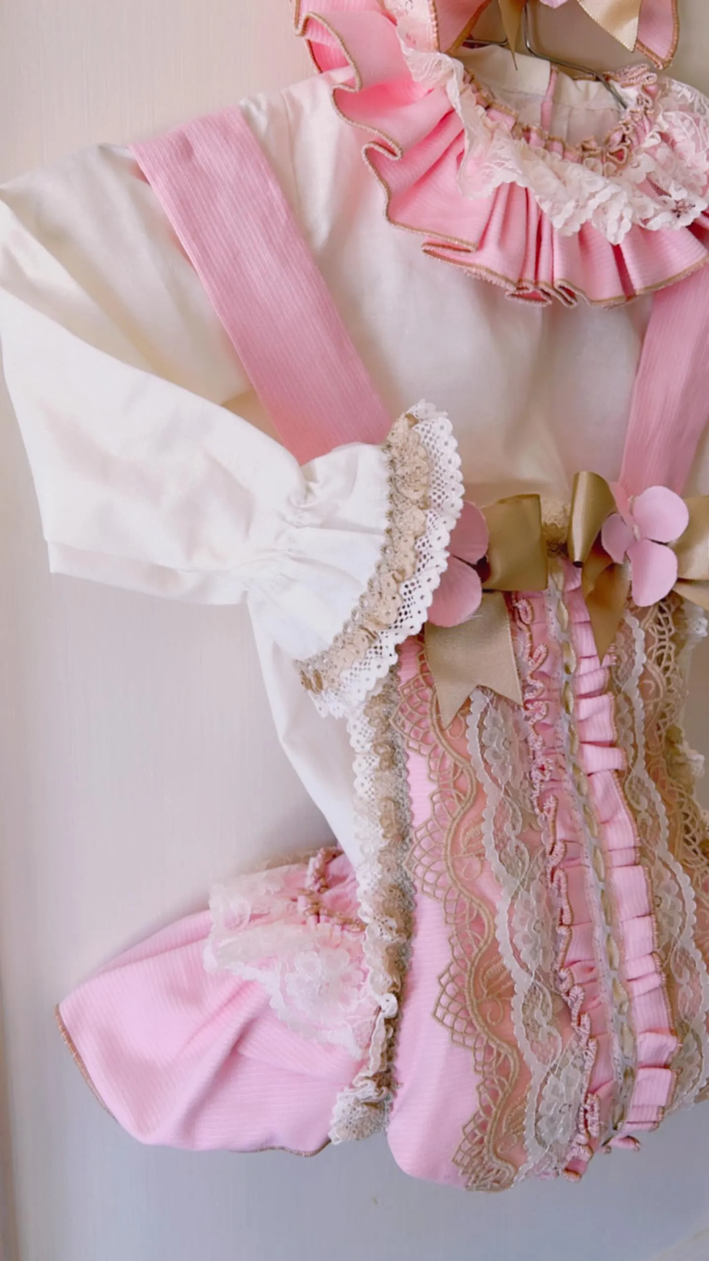 Pink Overall Set