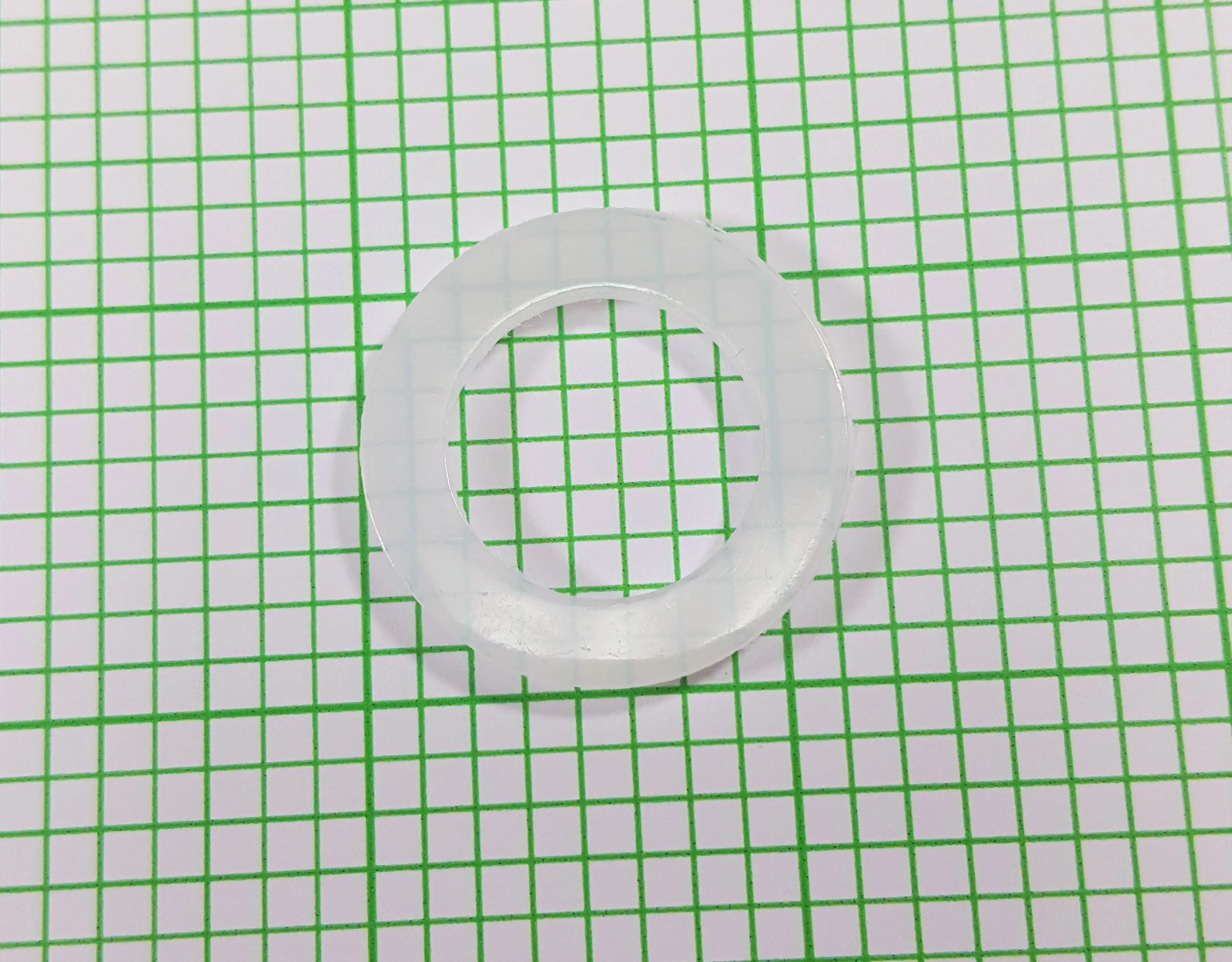 Polyethylene Water Meter Gasket 1" x 1/16" thick