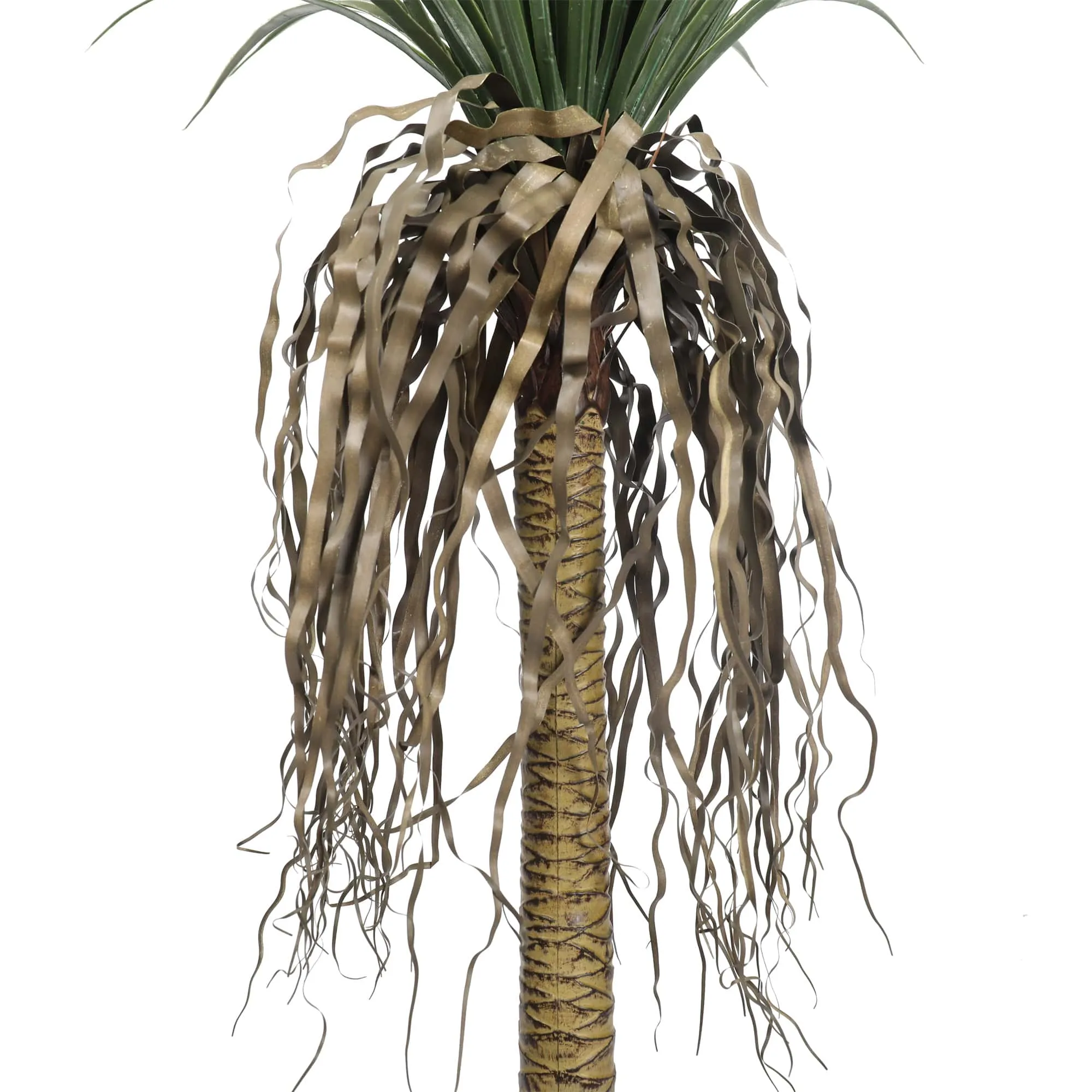 Potted Artificial Yucca Tree With Tall Head 135cm UV Resistant