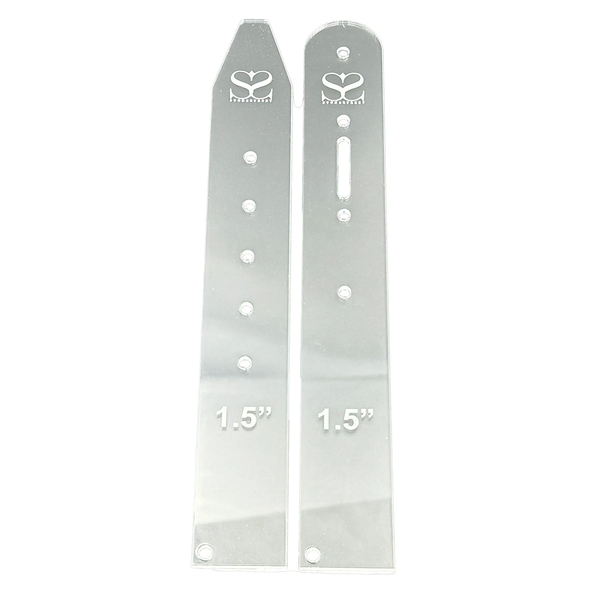Single Keeper Belt Blank Acrylic Template