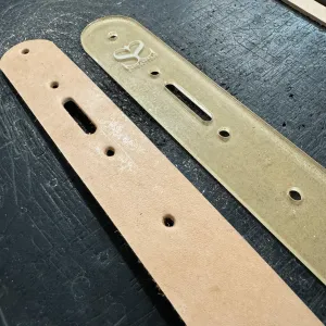 Single Keeper Belt Blank Acrylic Template