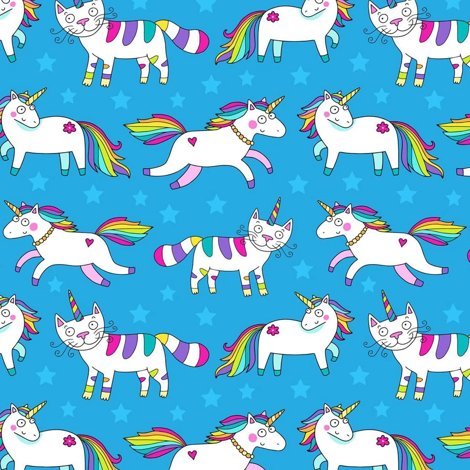 UNICORNS & UNICATS Kids' Skater Dress