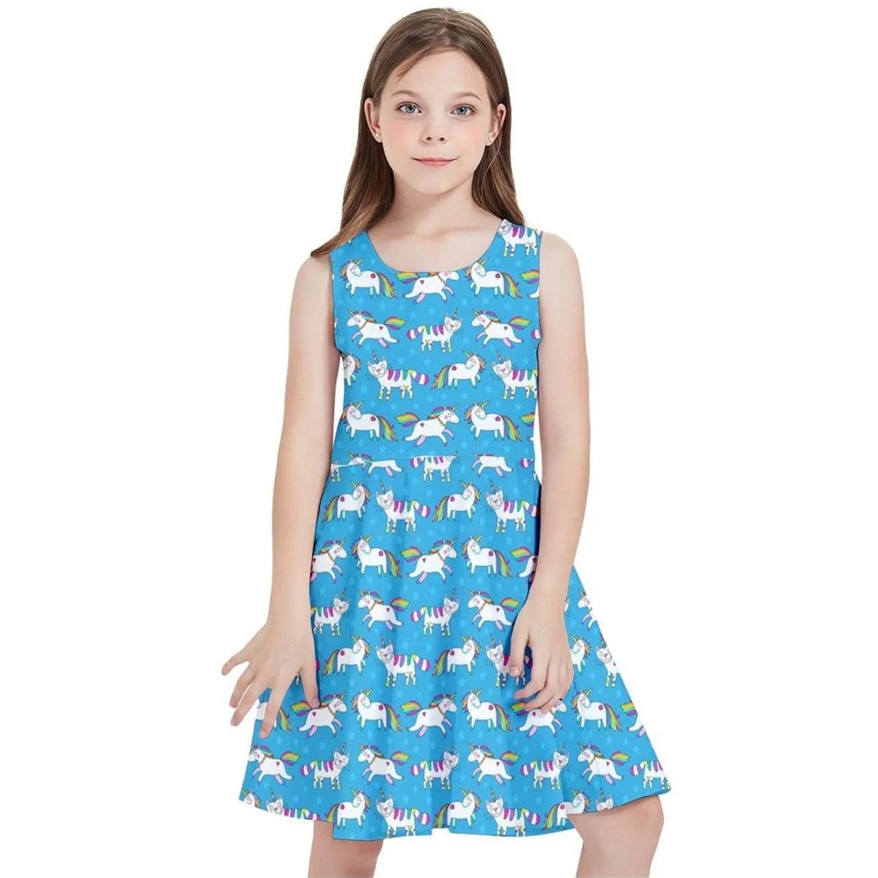 UNICORNS & UNICATS Kids' Skater Dress