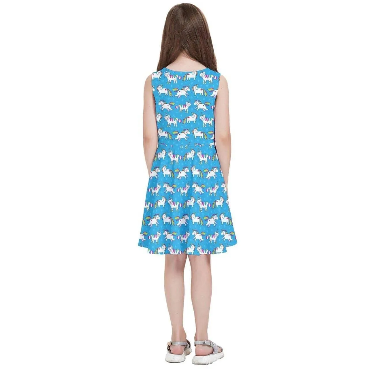 UNICORNS & UNICATS Kids' Skater Dress
