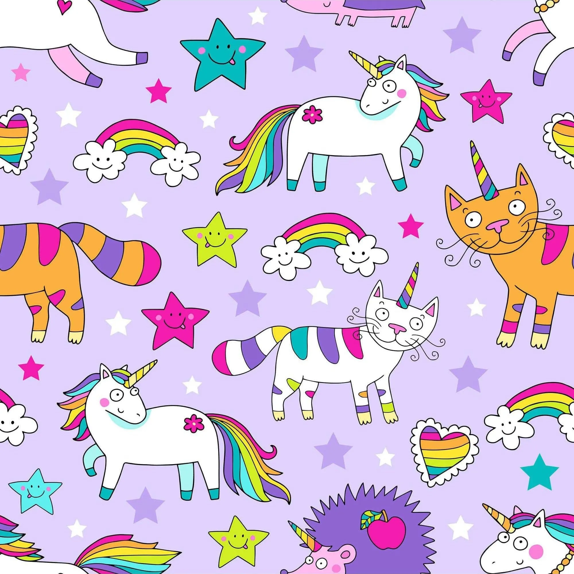 UNICORNS & UNICATS Kids' Skater Dress