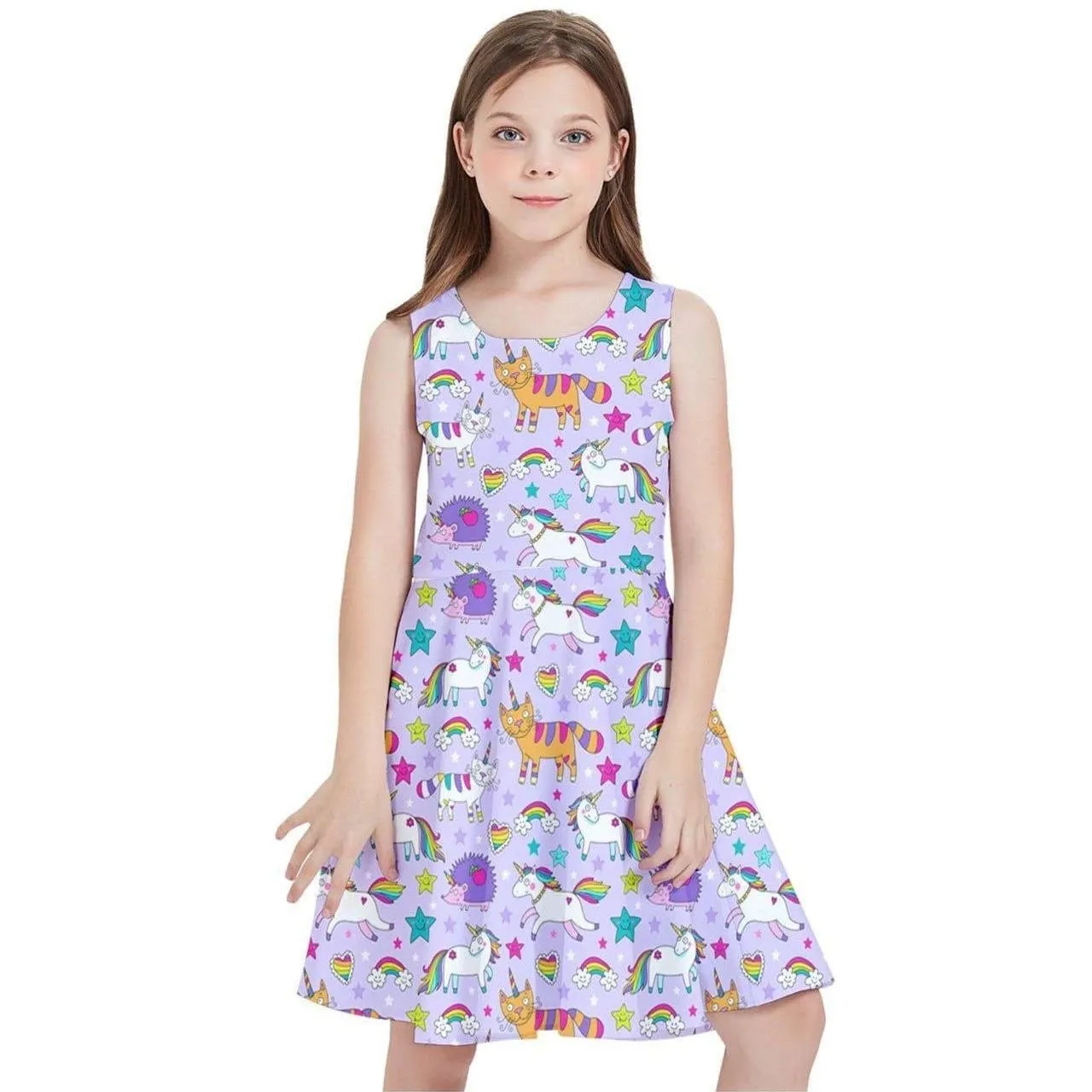 UNICORNS & UNICATS Kids' Skater Dress